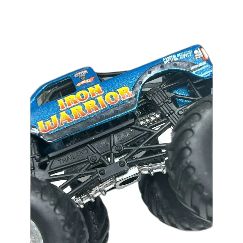 Monster Jam Diecast Monster Trucks - Scooby-Doo,  Dragon & Iron Warrior, Lot (3)